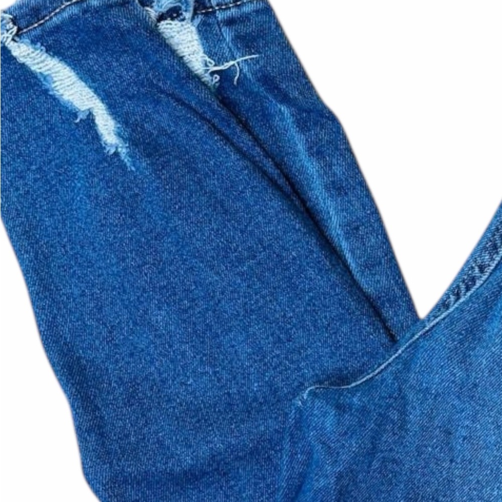 Celebrity Pink Women's Distressed Skinny Jeans - Blue - Picture 3 of 5